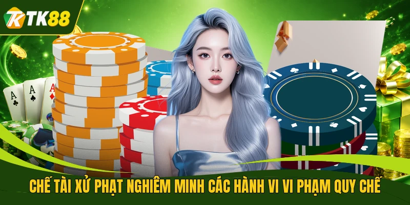 Chế tài xử phạt nghiêm minh các hành vi vi phạm quy chế