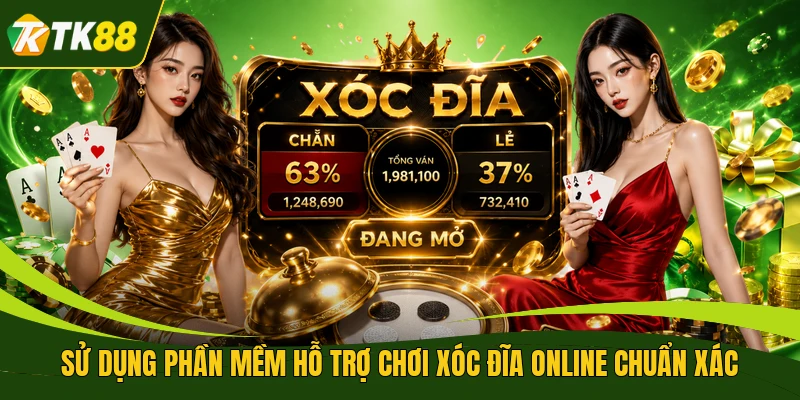 Sử dụng phần mềm hỗ trợ chơi Xóc Đĩa online chuẩn xác