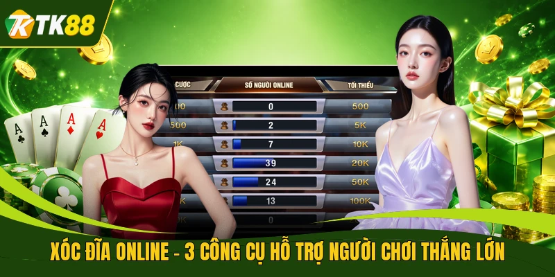 Xóc Đĩa Online - 3 Công Cụ Hỗ Trợ Người Chơi Thắng Lớn